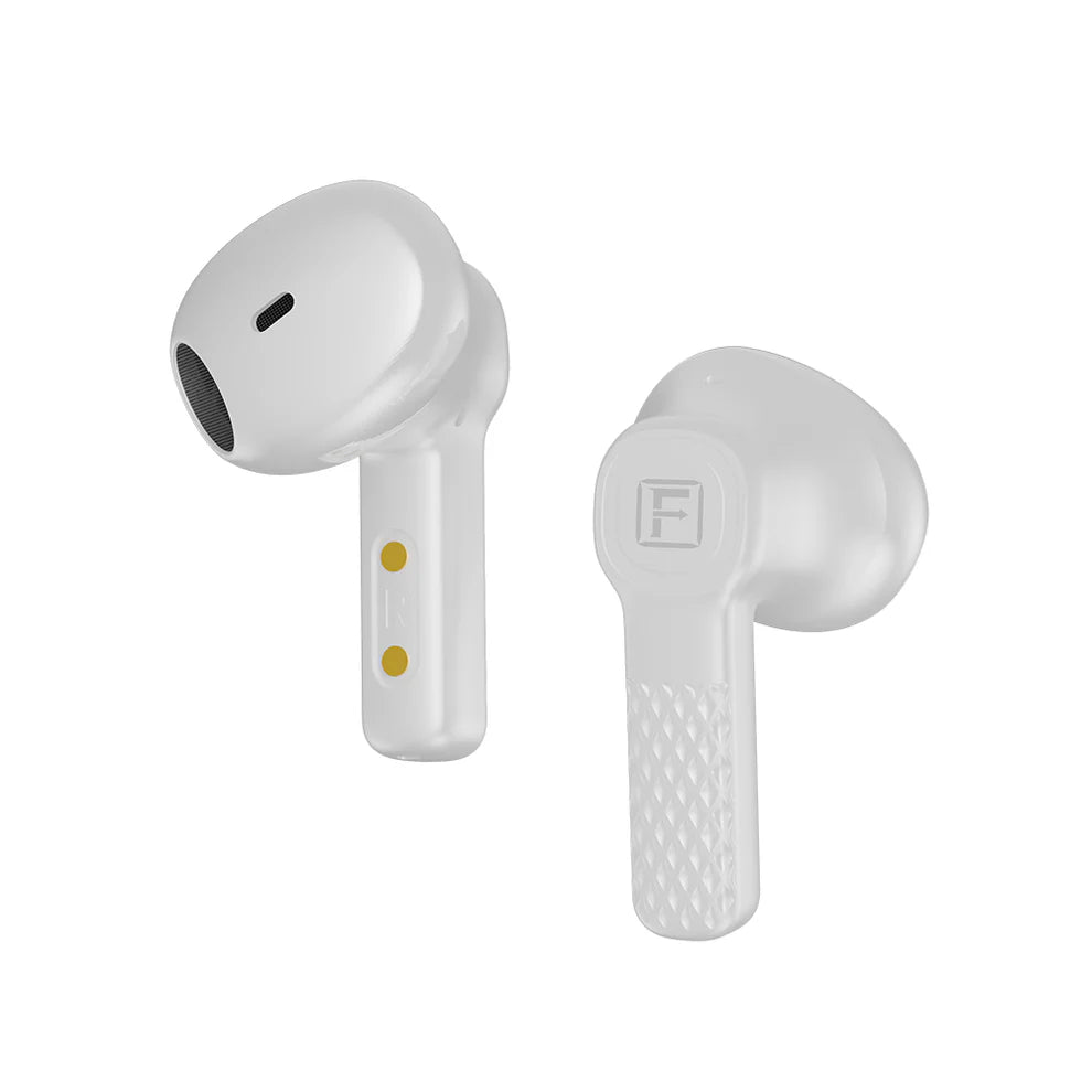 Faster Tronix Earbuds - Polar White