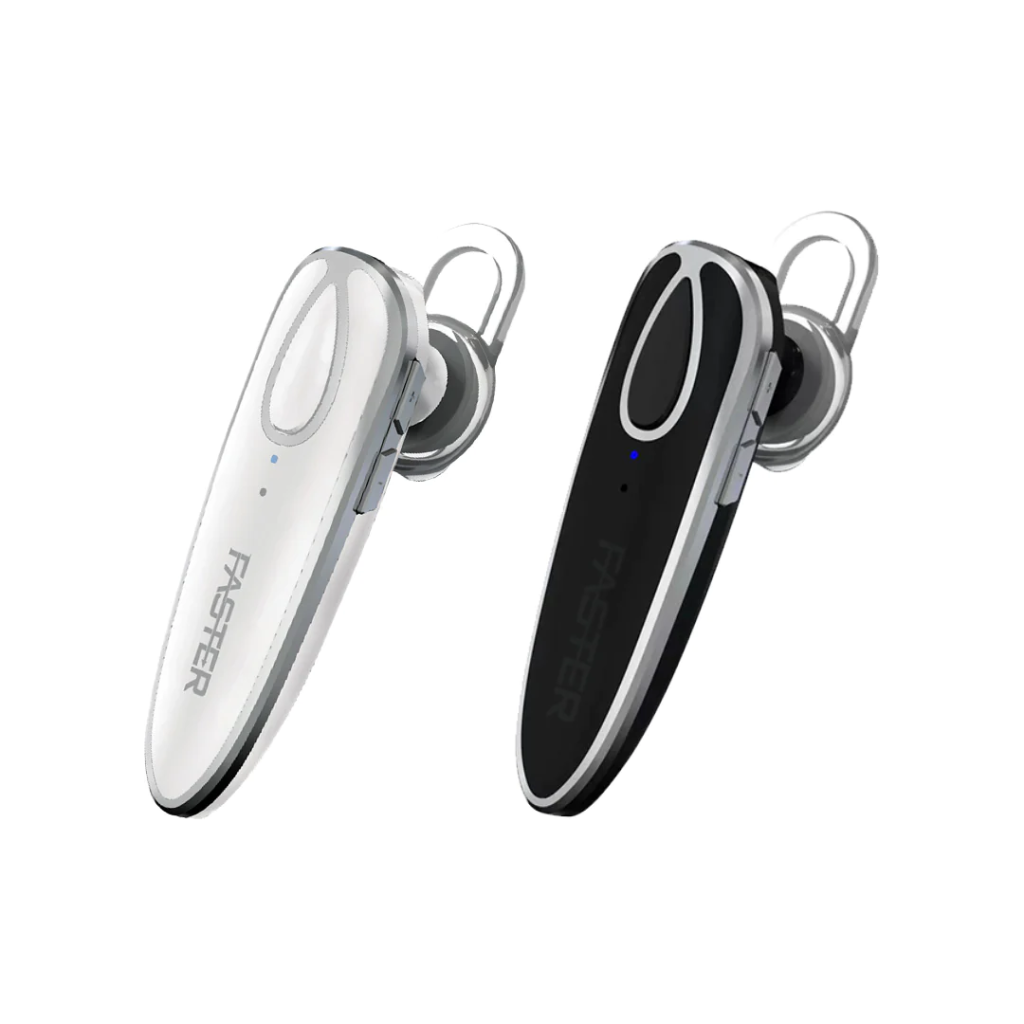 FASTER E10 ENC Mono Clip On Wireless Stereo Headset