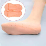 Full Silicon Gel Socks, Anti Crack Heel Socks, Moisturizing Socks For Foot Care And Heel, Full Length Silicone Foot Protector, Cracked Heel Treatment Socks, Men And Women Gel Heel Protectors