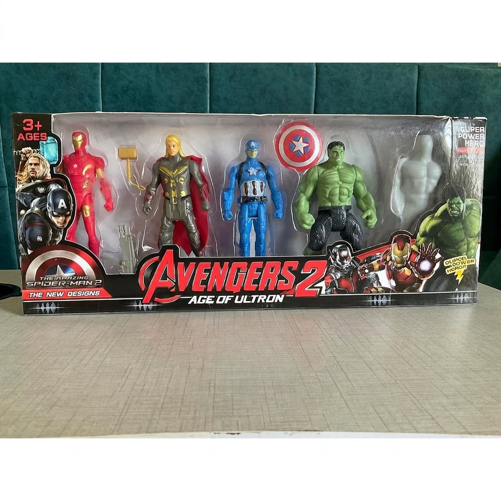 Marvel Avengers Super Hero Action Figures Set of 4 Pcs (15 cm) – ITEM NO 2124