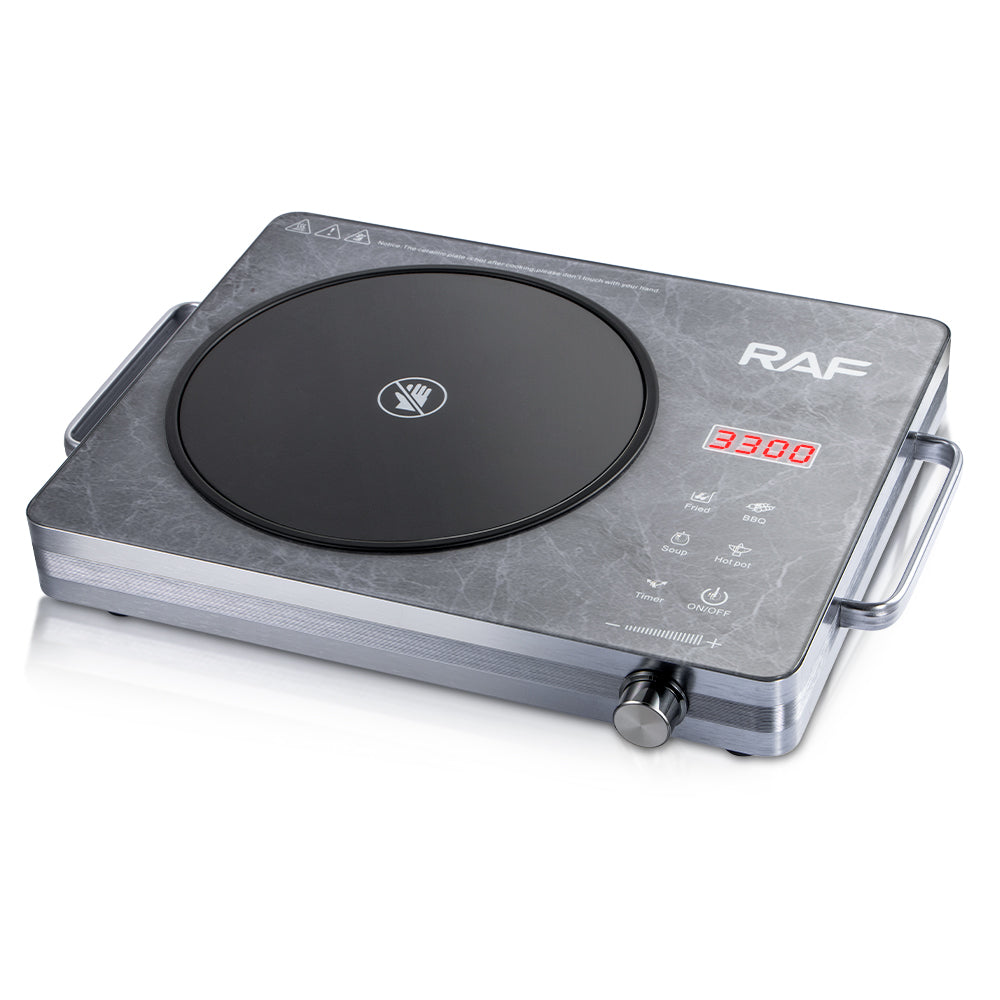 RAF R.8061 Wholesale Single Infrared Electric Cooker Metal Cook Top for Kitchen Hotel Use Featuring Fry Capability
