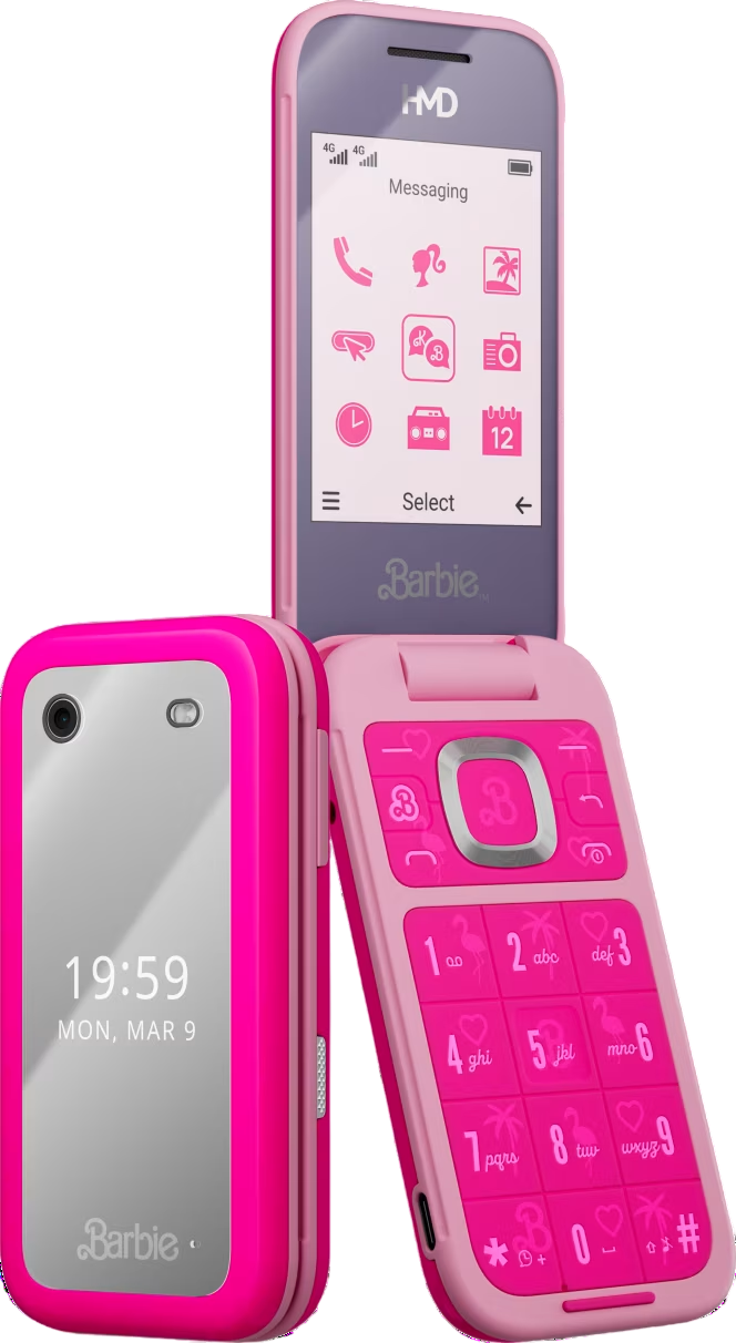 HMD Barbie Phone | 2.8 Inch Display | 1450 mah Battery | Pta approved