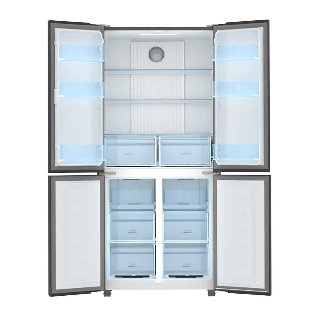 Haier Inverter HRF-578TSG (Glass Door) French Door Refrigerator Silver