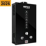 Hanco 7 Liters Instant Water Heater - Model 7G2 Dual Ignition - Gas Geyser