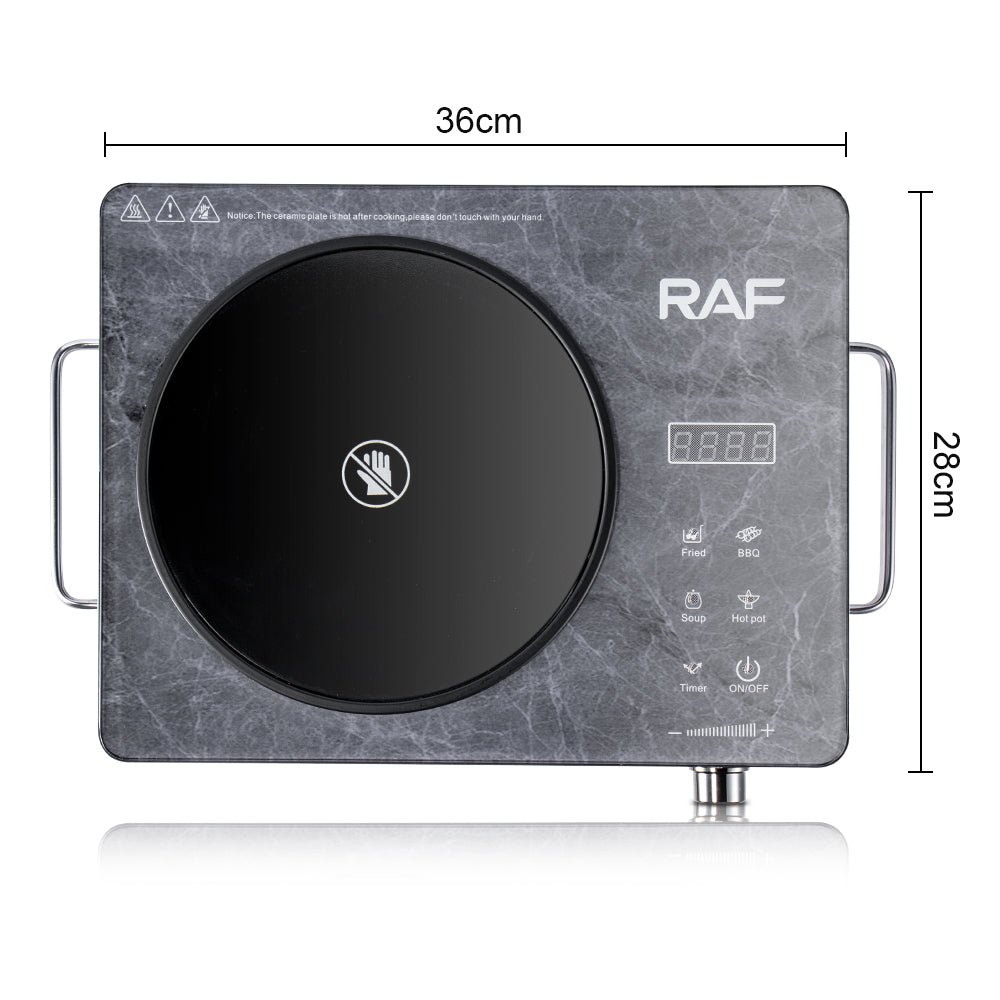 RAF R.8061 Wholesale Single Infrared Electric Cooker Metal Cook Top for Kitchen Hotel Use Featuring Fry Capability