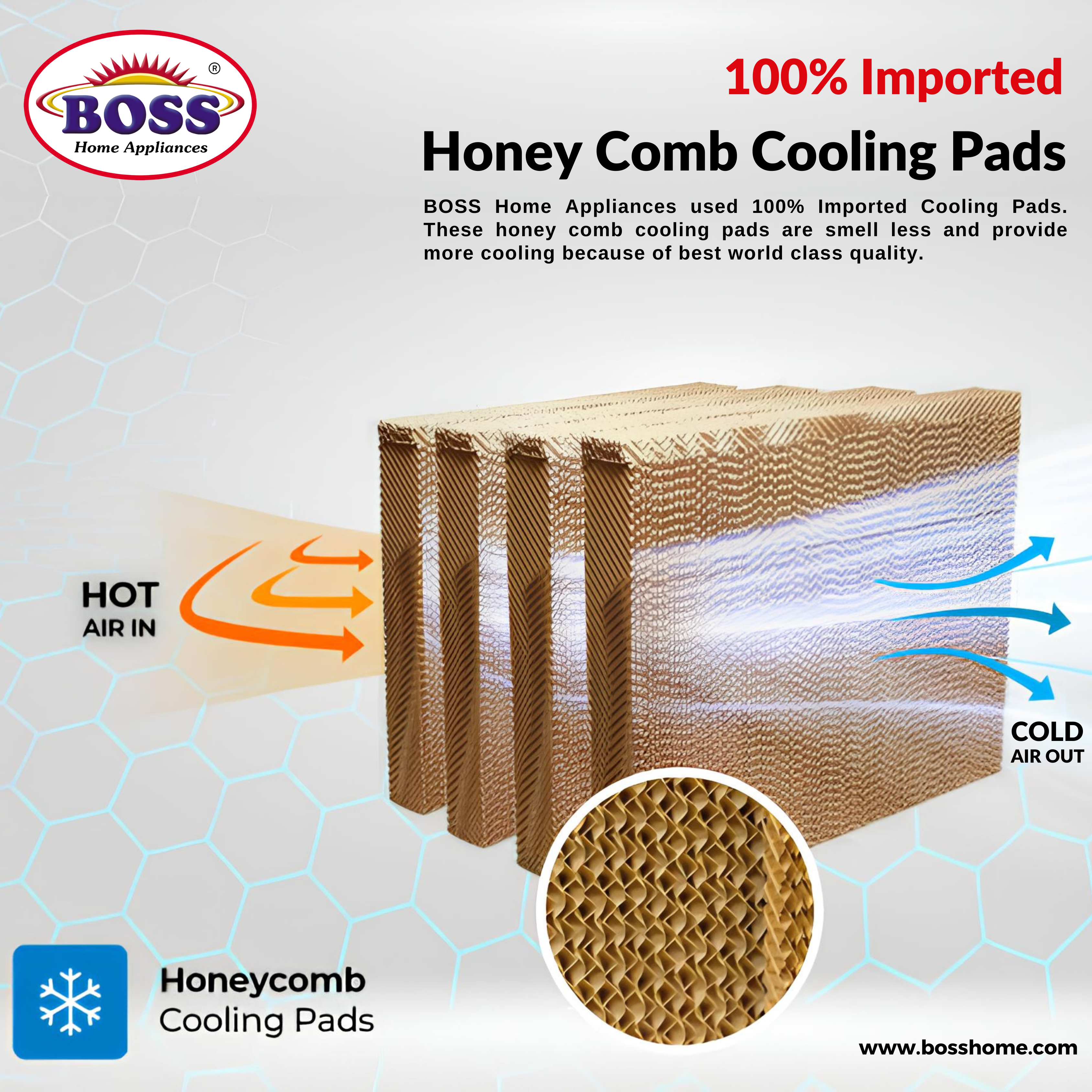 Boss Solar Air Cooler ECM 8000 IB