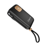 Login L-711 Magcore | 10000mAh 22.5W | 15W Magsafe | Attached PD Cable - Black