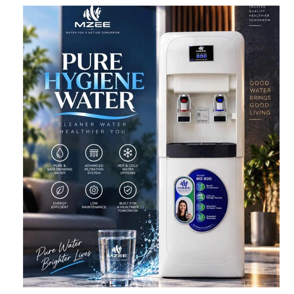 MZEE Water Dispenser MZ-930