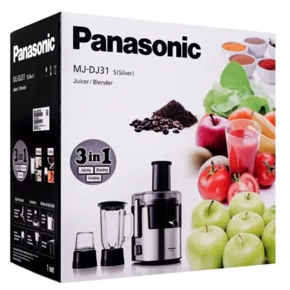 Panasonic MJ-DJ31 800W 3 In 1 Juice Maker
