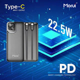 Morui Powerbank MP 13 Portable Power Bank 10000mAh With 22.5W Super Fast Charging