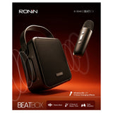 Ronin Beat Box Speaker  Dual Woofers | Heavy Bass With Wireless Karaoke Mic