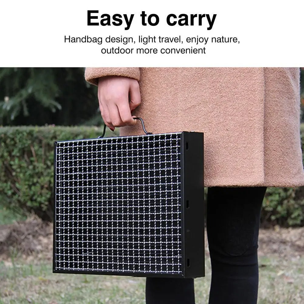 Portable Folding Barbecue Grill - Lightweight