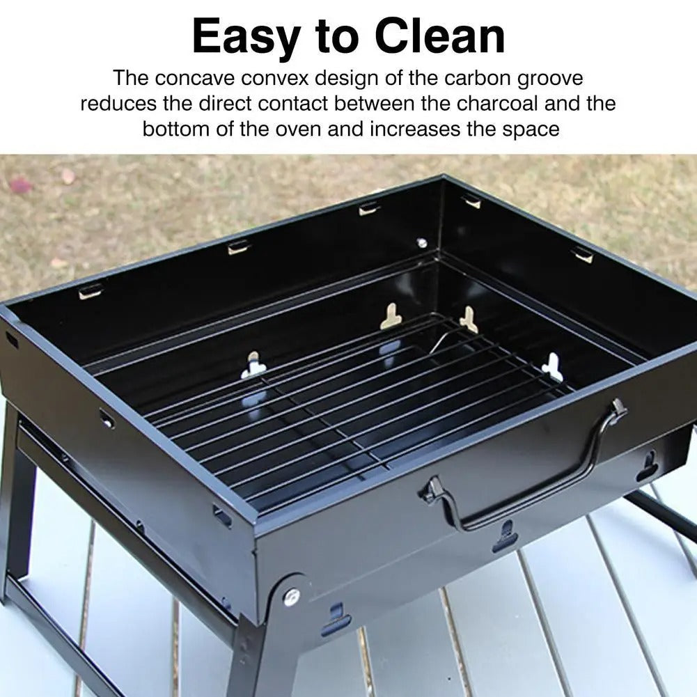 Portable Folding Barbecue Grill - Lightweight
