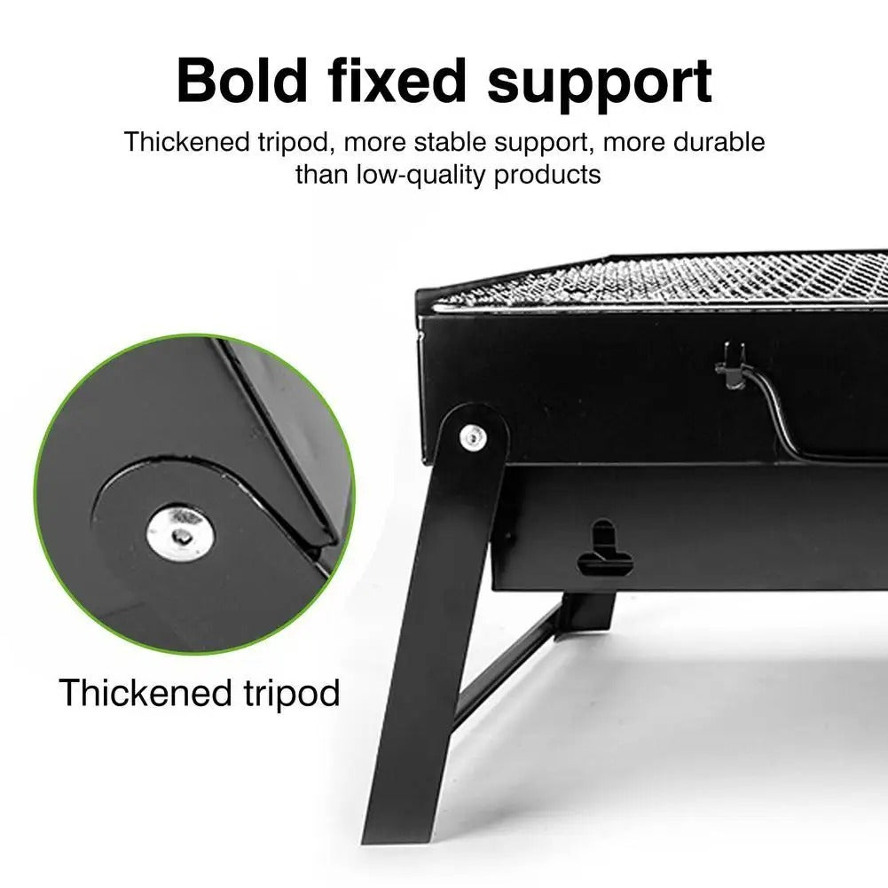 Portable Folding Barbecue Grill - Lightweight