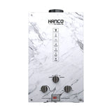 Hanco 7 Liters Instant Water Heater - Model 7G3 Dual Ignition - Gas Geyser