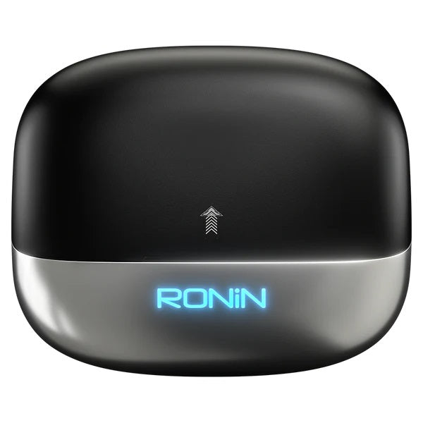 Ronin Vox Software Based Earbuds Hybrid ANC | 40 Hr Playtime - 7085 SILVER