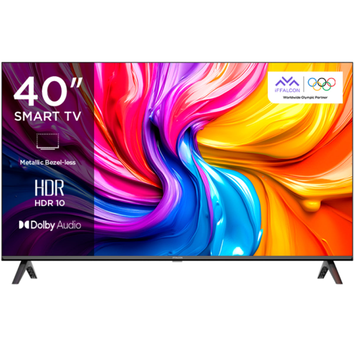 TCL iFFALCON S55 100 cm (40 inch) Full HD LED Smart Google TV with HDR 10 | 20W Dolby Audio | Multi Viewing Mode | Google Assistant | Slim Design 40S55