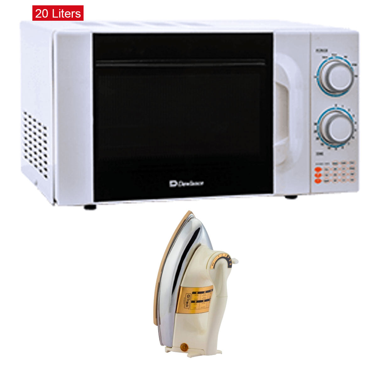 Dawlance 20 Liters Microwave Oven MD-4 N + Imported Iron