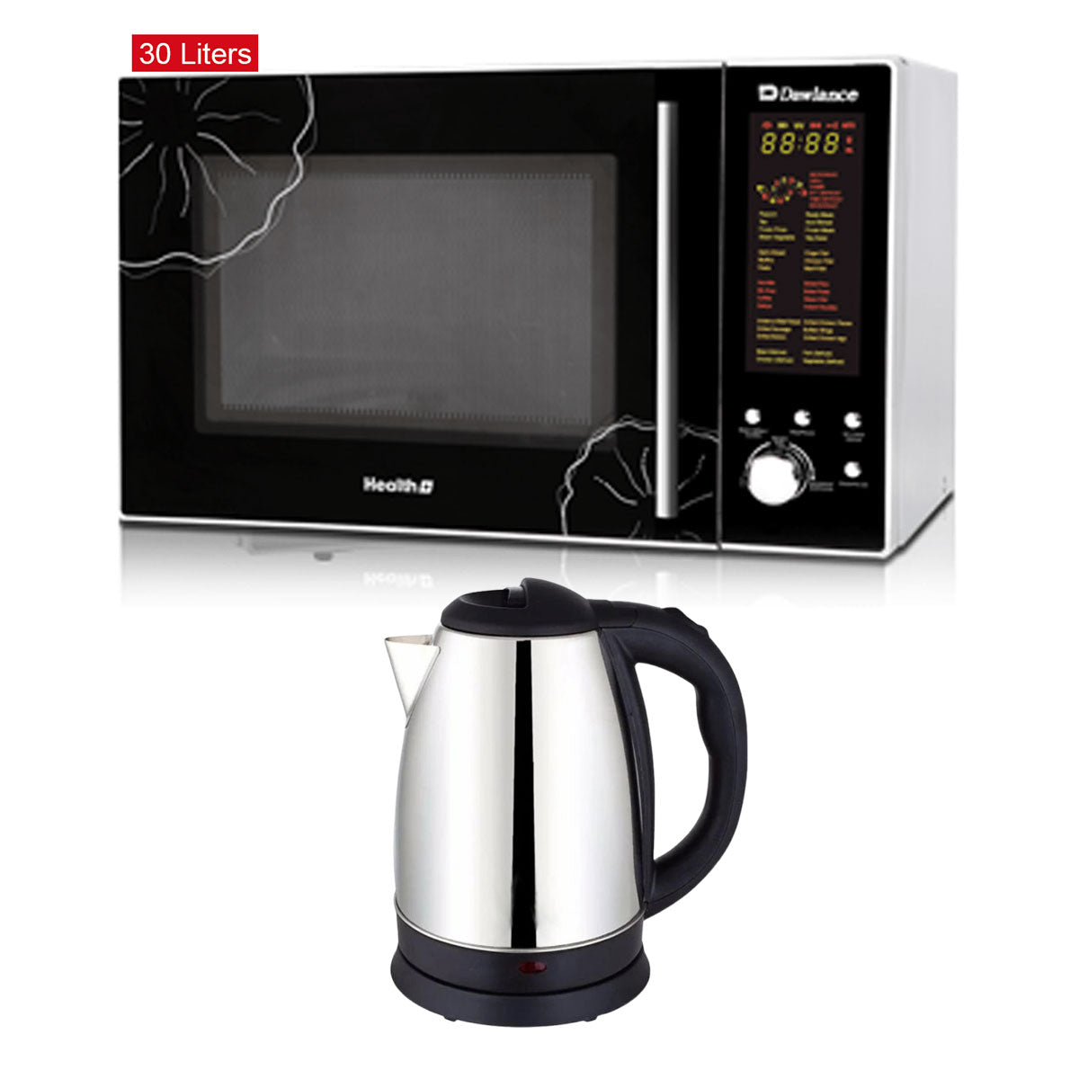 Dawlance 30 Liters Microwave Oven DW-131 HP + Imported Kettle