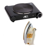 Anex Hot plate single -1500 W AG-2061 + Imported Iron