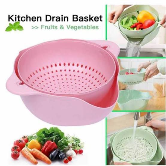 2in1 Happy Drainage Multipurpose Basket