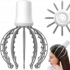 Electric Scalp Massager, Portable Octopus Head Massager with 12 Massage Claws,Waterproof Handheld Hair Scalp Scratcher for Rolling Body Massage, Hair Growth and Stress Relax Deep