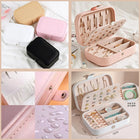 Portable Jewelry Box ,Jewelry Organizer Display, Travel Jewelry Case Box