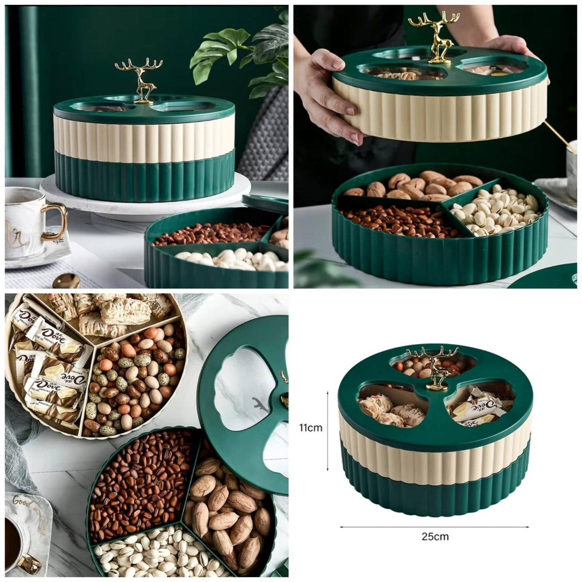 Deer Dry Fruit Storage Box