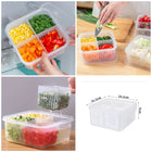 4 Partition Vegetable Box
