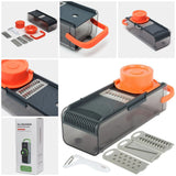 All Rounder Vegetable Cutter/Slicer/Chopper (Crystal Body)