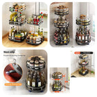 Rotating Iron Storage Rack