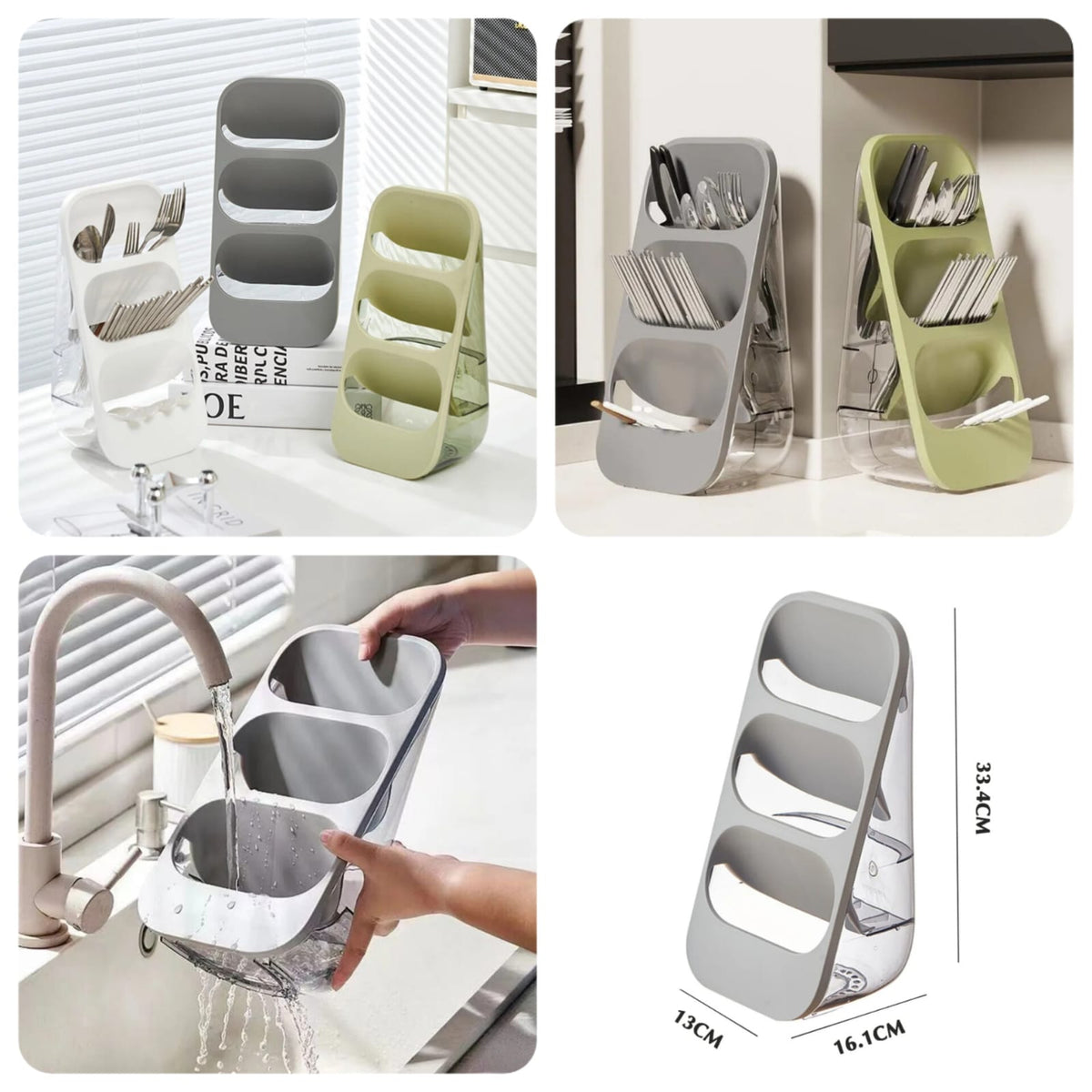 3 Layer Cutlery Stand
