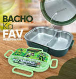 Stainless Steel Two Portions Lunch Box