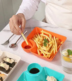 Snacks, French Fries Plate (Pack of 4)