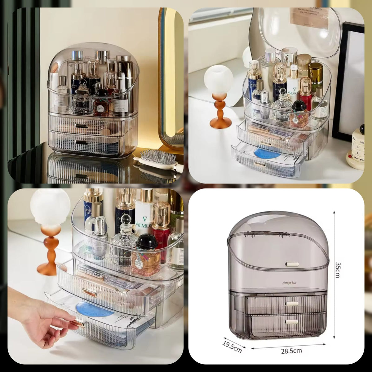 Acrylic Luxury Cosmetic Organizer