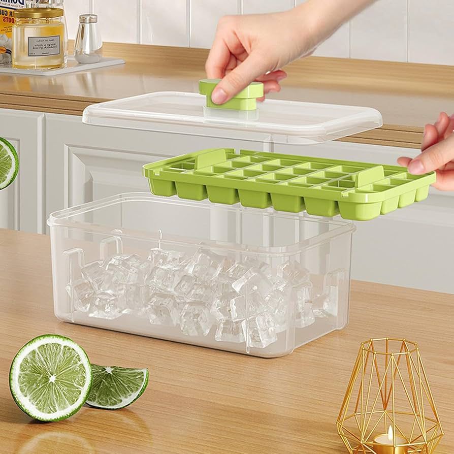 Lid Design Ice Cube Mold Tray