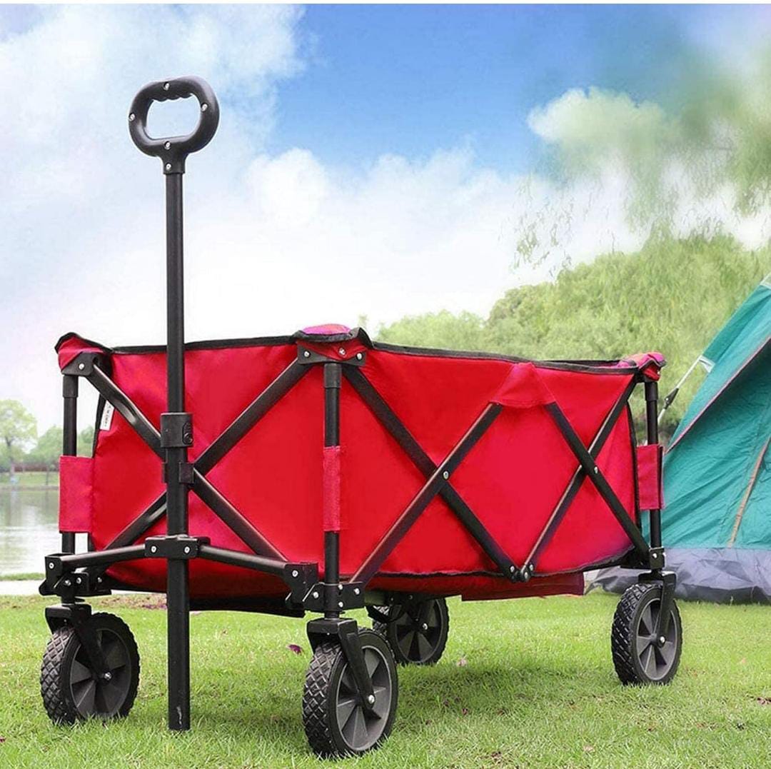 Portable Folding Wagon Cart - Ourdoor Camping Utility Cart