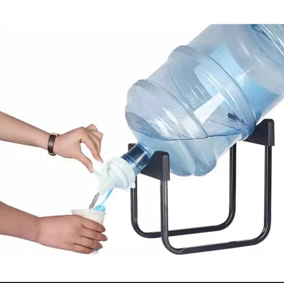 Water Bottle Metal stand with water Tap