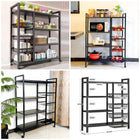 Multifunctional Storage Rack with Wheels
