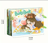 Montessori Busy Book for Kids, Educational Toy, 12 Pages Toddler Activity Binder