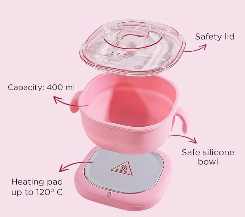 Portable Silicone Wax Warmer 400ML