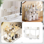 Acrylic 2Layer Desktop Trolly