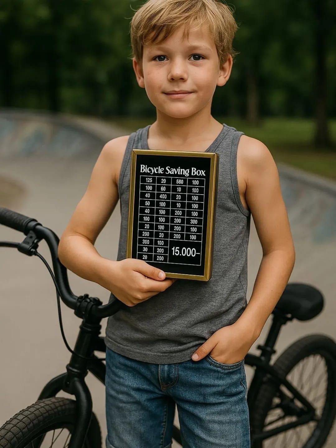 Bicycle saving box