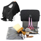 Personal Barber Kit for Grooming with Black 6 Inch Scissors