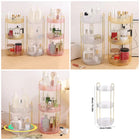 3Layer Rotating Cosmetic Organizer Rack