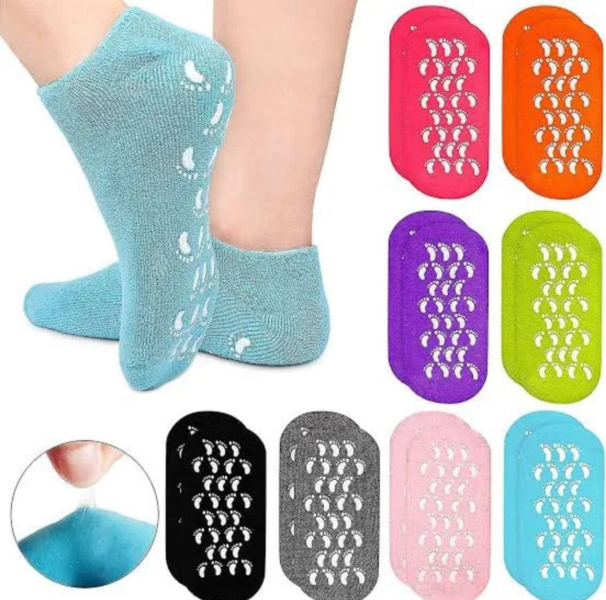 Spa Gel Socks (1 pair)