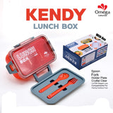 Lunch Box With Partition And Spoon