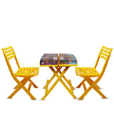 Kids Folding Table Chairs Set