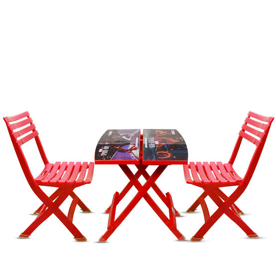 Kids Folding Table Chairs Set