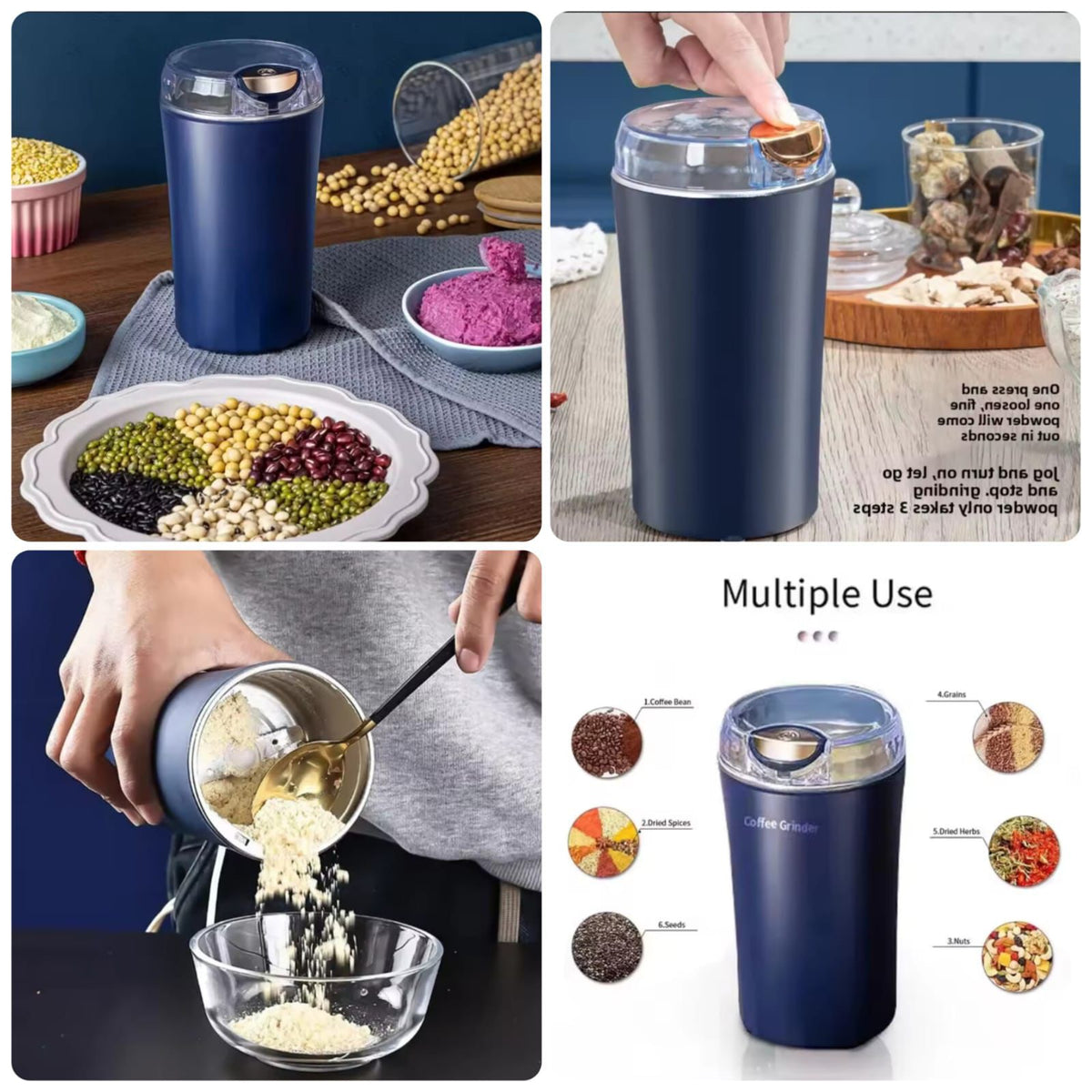 Multifunctional Electric Grinder